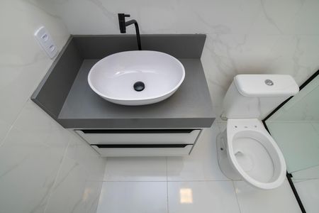 Apartamento para alugar com 60m², 2 quartos e 1 vaga Apartamento para alugar com 60m², 2 quartos e 1 vagaBanheiro do Quarto 2 Suíte