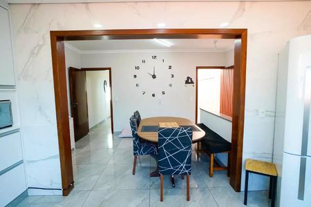 Sala de Jantar de casa à venda com 3 quartos, 280m² em Jardim Ocara, Santo André