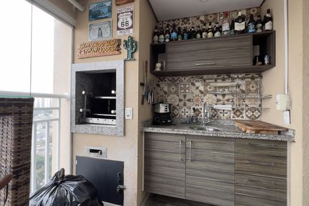 Apartamento à venda com 134m², 3 quartos e 2 vagas Apartamento à venda com 134m², 3 quartos e 2 vagasVaranda gourmet