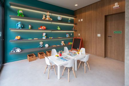 Apartamento à venda com 115m², 2 quartos e 2 vagas Apartamento à venda com 115m², 2 quartos e 2 vagasBrinquedoteca