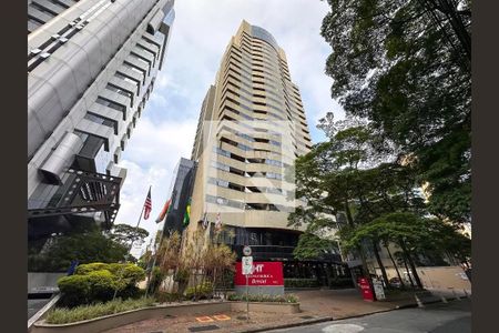 Apartamento à venda com 34m², 1 quarto e 1 vagaFachada