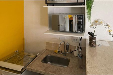 Apartamento para alugar com 34m², 1 quarto e sem vaga Apartamento para alugar com 34m², 1 quarto e sem vagaÁrea comum - Salão de festas