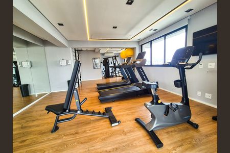 Studio para alugar com 25m², 1 quarto e sem vaga Studio para alugar com 25m², 1 quarto e sem vagaAcademia