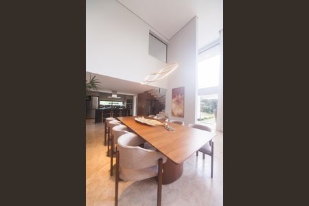 Sala de Jantar de casa de condomínio à venda com 4 quartos, 405m² em Casa Branca, Brumadinho