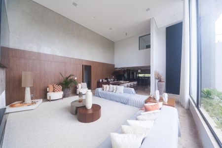 sala de casa de condomínio à venda com 4 quartos, 405m² em Casa Branca, Brumadinho