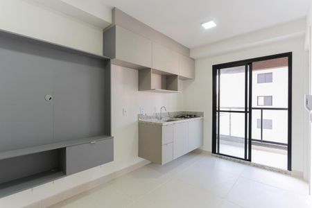 Sala/Cozinha de apartamento para alugar com 1 quarto, 27m² em Vila Dom Pedro Ii, São Paulo