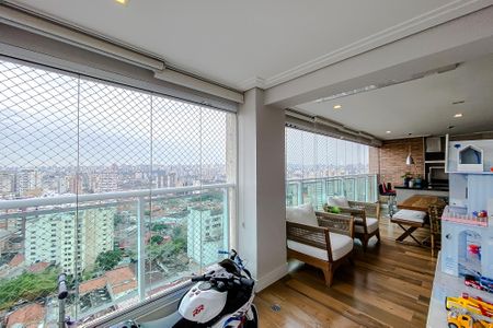 Varanda da Sala de apartamento à venda com 3 quartos, 133m² em Mooca, São Paulo