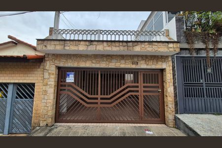 Fachada  de casa à venda com 2 quartos, 123m² em Jardim Santo Alberto, Santo André