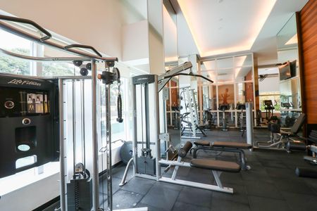 Apartamento para alugar com 85m², 1 quarto e 2 vagas Apartamento para alugar com 85m², 1 quarto e 2 vagasÁrea comum - Academia