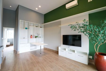 Apartamento para alugar com 85m², 1 quarto e 2 vagas Apartamento para alugar com 85m², 1 quarto e 2 vagasSala / Cozinha
