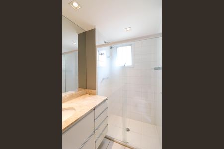 Apartamento para alugar com 85m², 1 quarto e 2 vagas Apartamento para alugar com 85m², 1 quarto e 2 vagasBanheiro da Suíte