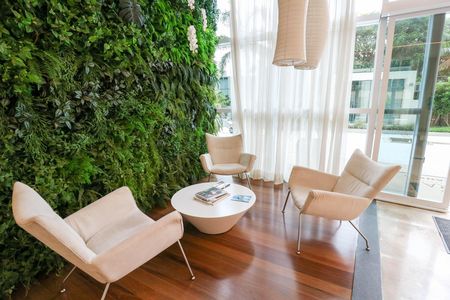 Apartamento para alugar com 85m², 1 quarto e 2 vagas Apartamento para alugar com 85m², 1 quarto e 2 vagasÁrea comum - Hall social