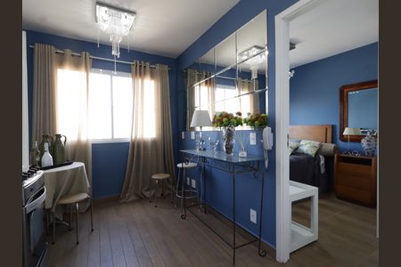 Sala de apartamento à venda com 1 quarto, 27m² em Paraíso do Morumbi, São Paulo