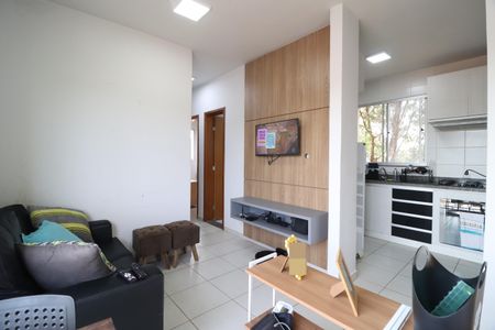 Sala de apartamento para alugar com 2 quartos, 45m² em Jardim Botânico, Uberlândia