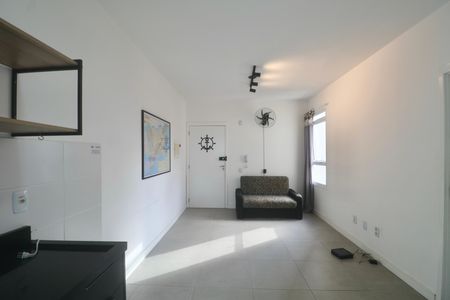 Sala de apartamento para alugar com 2 quartos, 43m² em Parque Enseada, Guarujá
