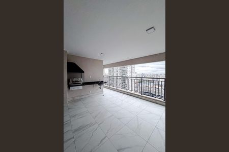 Varanda da Sala de apartamento para alugar com 3 quartos, 126m² em Brás, São Paulo