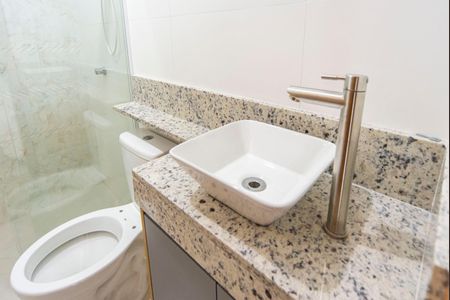 Studio para alugar com 18m², 1 quarto e 1 vaga Studio para alugar com 18m², 1 quarto e 1 vagaBanheiro