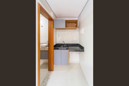 Cozinha do Estúdio de kitnet/studio para alugar com 1 quarto, 18m² em Parque Jaçatuba, Santo André