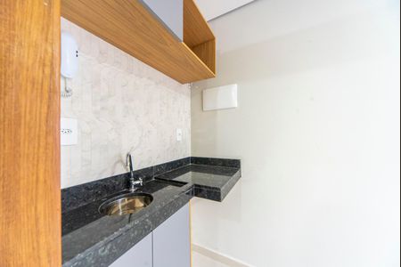 Cozinha do Estúdio de kitnet/studio para alugar com 1 quarto, 18m² em Parque Jaçatuba, Santo André