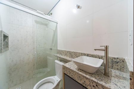 Studio para alugar com 18m², 1 quarto e 1 vaga Studio para alugar com 18m², 1 quarto e 1 vagaBanheiro