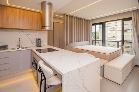 Apartamento para alugar com 52m², 1 quarto e 1 vagaStudio 