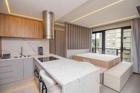 Apartamento para alugar com 52m², 1 quarto e 1 vagaStudio 