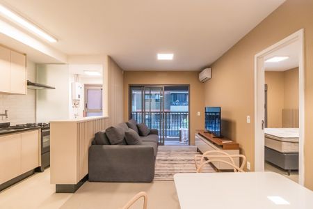 Apartamento para alugar com 53m², 1 quarto e 1 vaga Apartamento para alugar com 53m², 1 quarto e 1 vagaSala