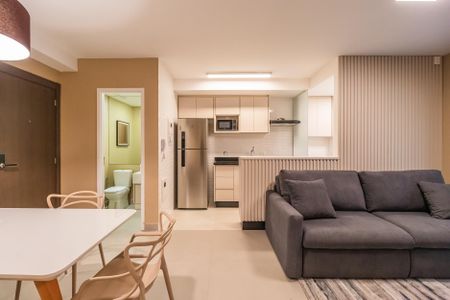 Apartamento para alugar com 53m², 1 quarto e 1 vaga Apartamento para alugar com 53m², 1 quarto e 1 vagaSala