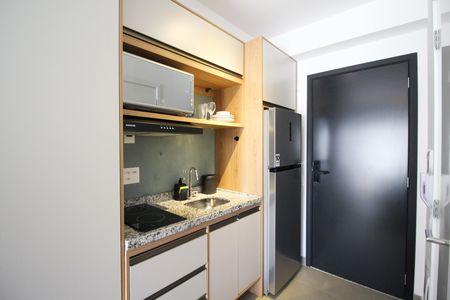 Studio à venda com 26m², 1 quarto e sem vaga Studio à venda com 26m², 1 quarto e sem vagaCozinha