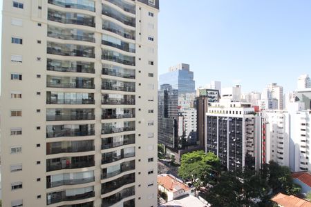Vista de kitnet/studio para alugar com 1 quarto, 26m² em Moema, São Paulo