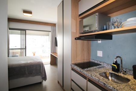 Studio à venda com 26m², 1 quarto e sem vaga Studio à venda com 26m², 1 quarto e sem vagaCozinha