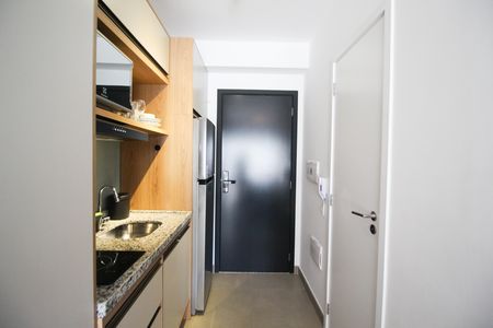 Studio à venda com 26m², 1 quarto e sem vaga Studio à venda com 26m², 1 quarto e sem vagaCozinha