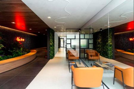 Studio à venda com 26m², 1 quarto e sem vaga Studio à venda com 26m², 1 quarto e sem vagaHall