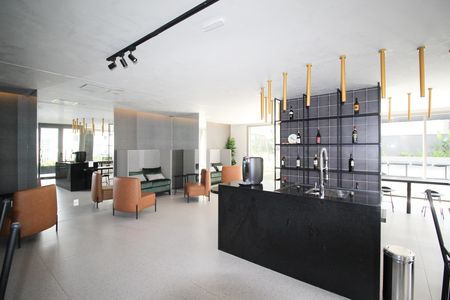 Studio à venda com 26m², 1 quarto e sem vaga Studio à venda com 26m², 1 quarto e sem vagaÁrea comum - Salão de festas