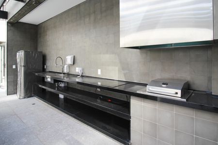 Studio à venda com 26m², 1 quarto e sem vaga Studio à venda com 26m², 1 quarto e sem vagaÁrea comum - Churrasqueira