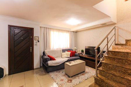 Sala de casa de condomínio à venda com 3 quartos, 148m² em Vila Bertioga, São Paulo