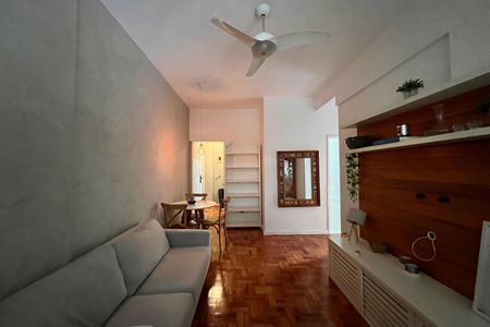 Sala  de apartamento para alugar com 2 quartos, 60m² em Leblon, Rio de Janeiro