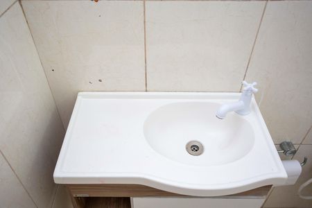 Banheiro da Suíte de casa para alugar com 2 quartos, 60m² em Conceição, Diadema