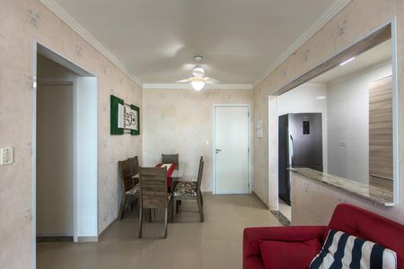 Sala de apartamento para alugar com 2 quartos, 88m² em Balneario Flórida, Praia Grande