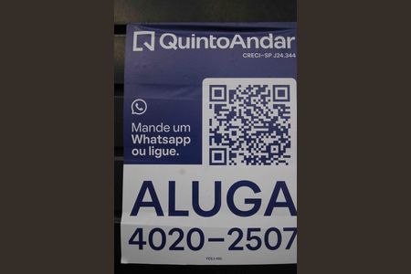 Apartamento para alugar com 36m², 2 quartos e sem vaga Apartamento para alugar com 36m², 2 quartos e sem vagaPlaca