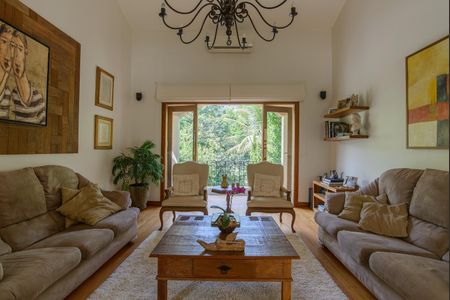 Sala de casa de condomínio à venda com 4 quartos, 416m² em Residencial Quatro (Alphaville), Santana de Parnaíba