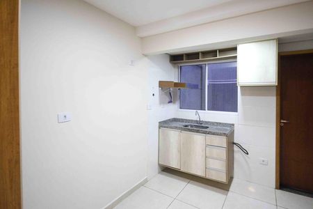 Cozinha de apartamento para alugar com 2 quartos, 35m² em Vila Regente Feijó, São Paulo