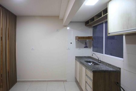 Cozinha de apartamento para alugar com 2 quartos, 35m² em Vila Regente Feijó, São Paulo