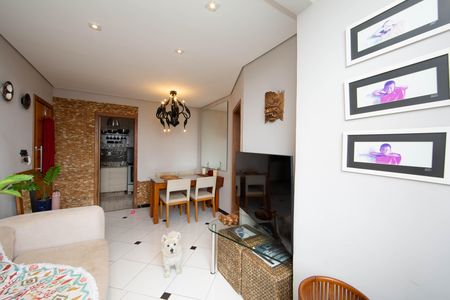 SALA de apartamento à venda com 2 quartos, 55m² em Nova Suíça, Belo Horizonte