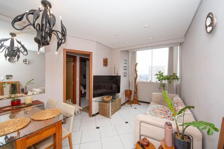 SALA de apartamento à venda com 2 quartos, 55m² em Nova Suíça, Belo Horizonte