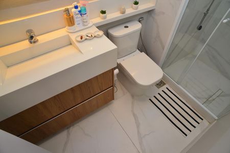 Apartamento à venda com 80m², 2 quartos e 1 vagaBanheiro Social