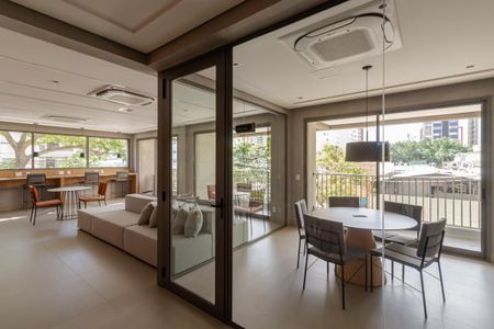 Studio para alugar com 24m², 1 quarto e sem vaga Studio para alugar com 24m², 1 quarto e sem vagaÁrea comum - Salão de festas