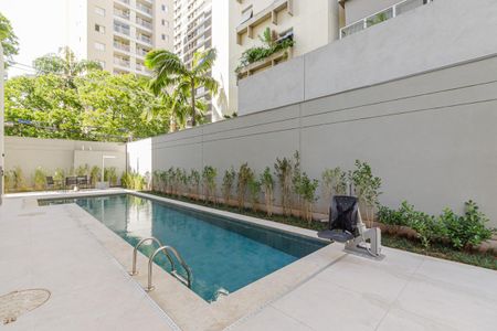 Studio para alugar com 24m², 1 quarto e sem vaga Studio para alugar com 24m², 1 quarto e sem vagaÁrea comum - Piscina