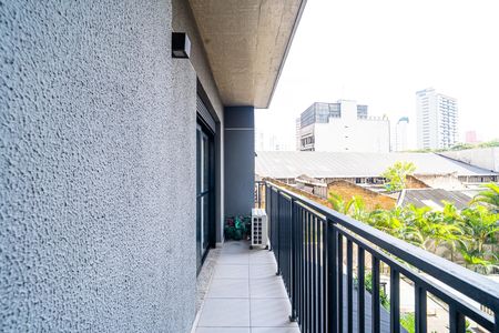Studio para alugar com 30m², 1 quarto e sem vaga Studio para alugar com 30m², 1 quarto e sem vagaSacada