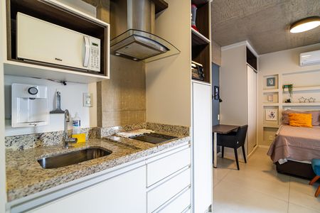 Studio para alugar com 30m², 1 quarto e sem vaga Studio para alugar com 30m², 1 quarto e sem vagaCozinha